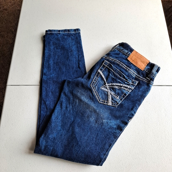 Amethyst Jeans Denim - Amethyst Dark wash Skinny Jeans